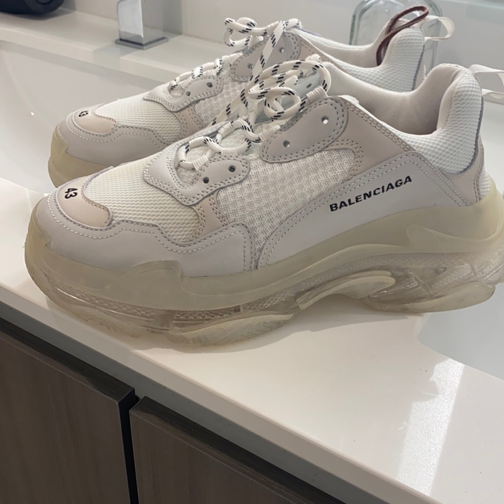 Balenciaga Triple S white